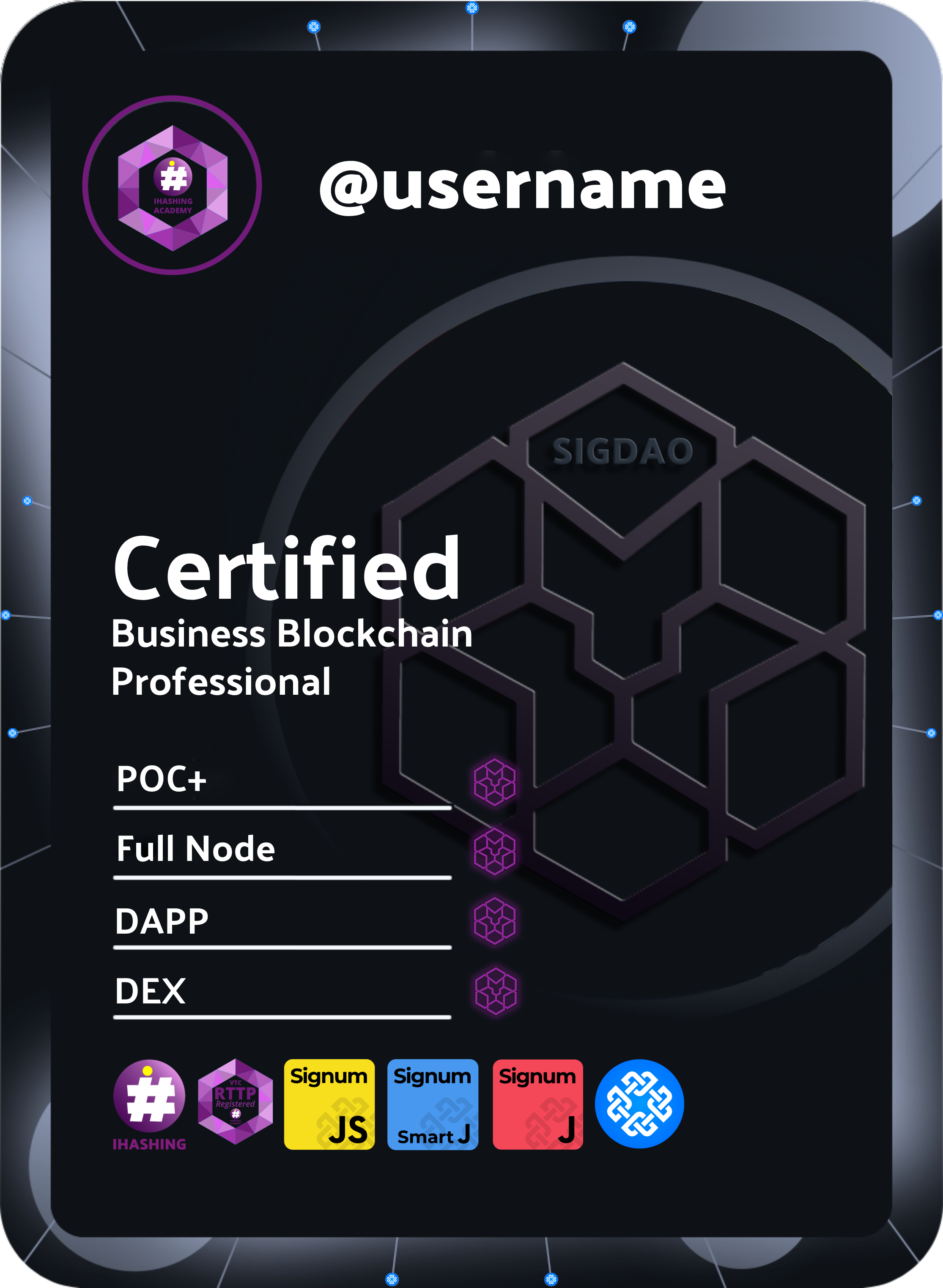 Certified Business Blockchain Professional Foundation